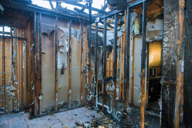 Professional Fire Damage Removal technician working in Moncks Corner, SC